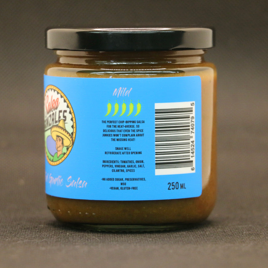 Roasted Garlic Salsa (Mild)