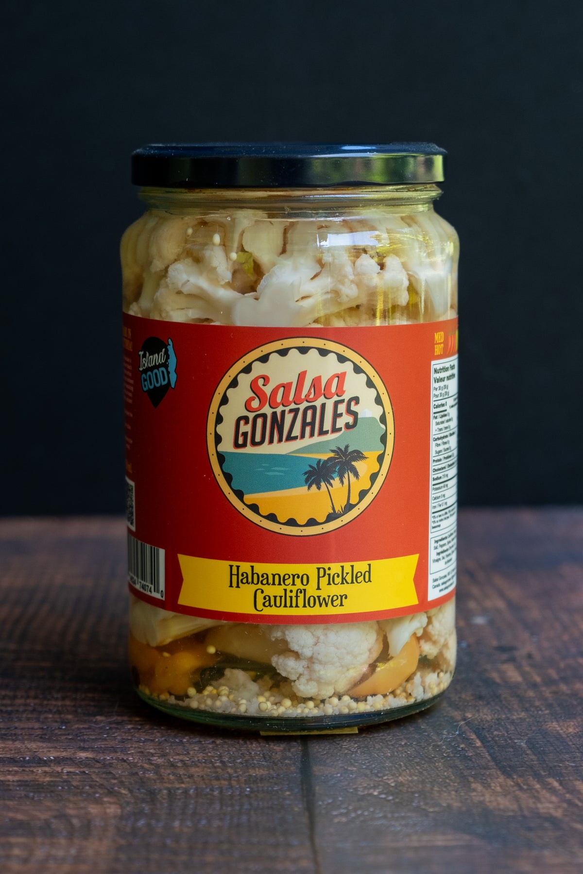 Habanero Pickled Cauliflower