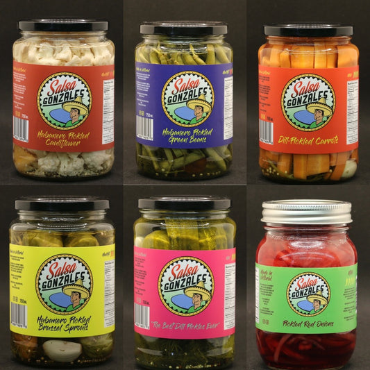 Assorted 4 Pack Of Pickles