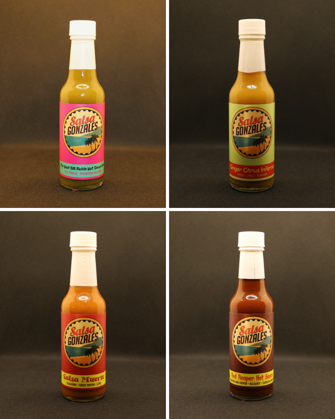 4 Pack Hot Sauce