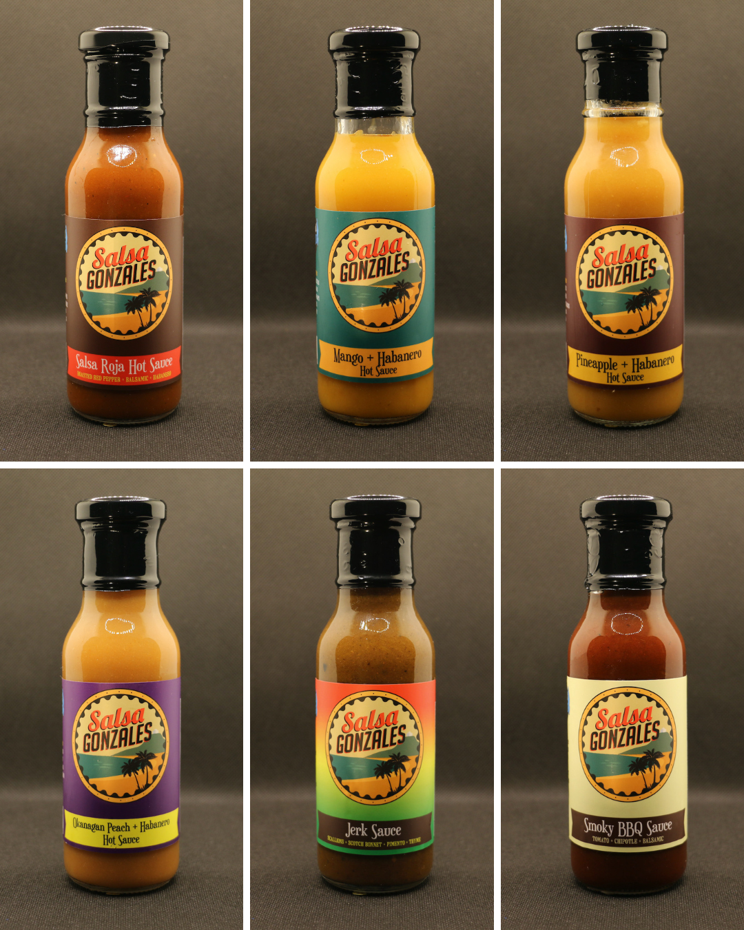 Assorted 4 Pack of Sauces